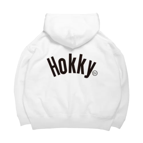 HOKKY 黒ロゴ　 루즈핏 후디