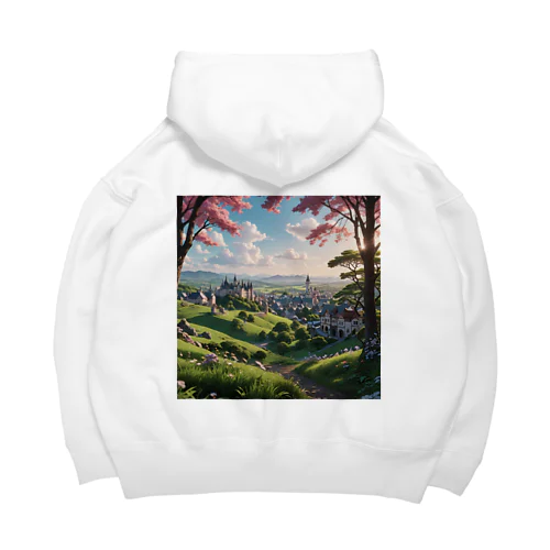 異世界の風景 Big Hoodie