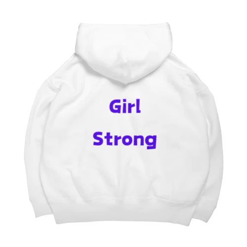 Girl Strong-強い女性を表す言葉 Big Hoodie