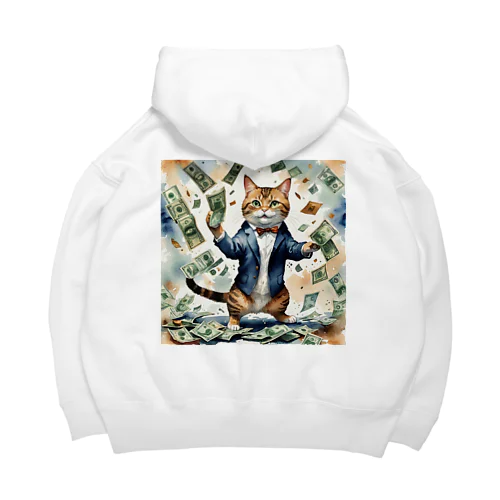 猫社長 Big Hoodie