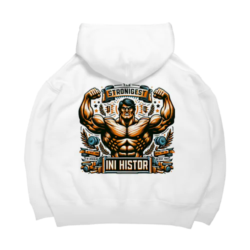 人類史上最強のマッチョ Big Hoodie