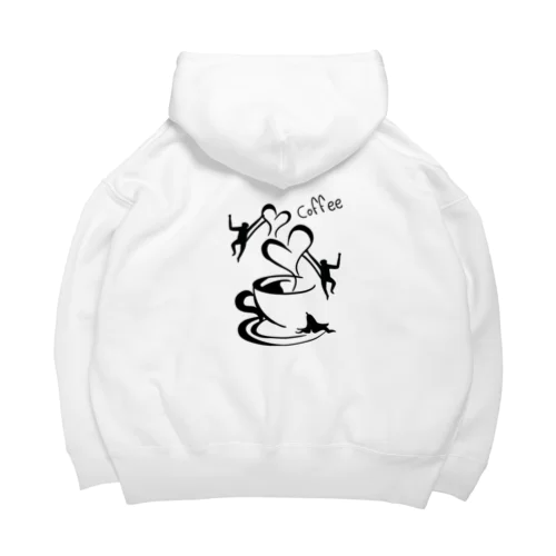 Banana Coffee Big Hoodie