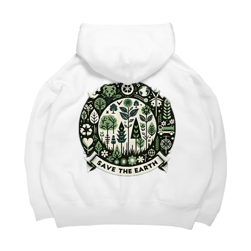 SAVE THE EARTH Big Hoodie