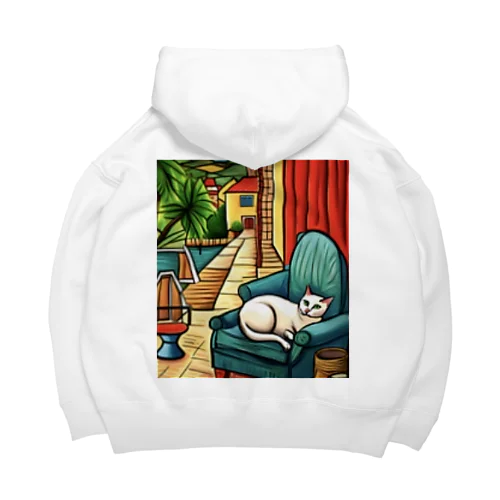 プールさいどのソファ Big Hoodie