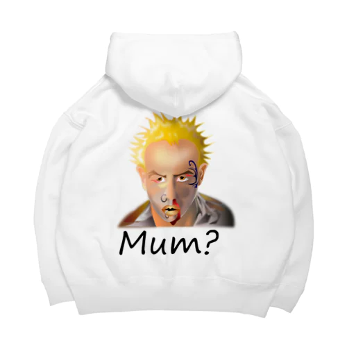 Mum?(black) Big Hoodie