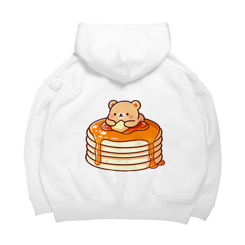 ホットケーキとクマさん Big Hoodie