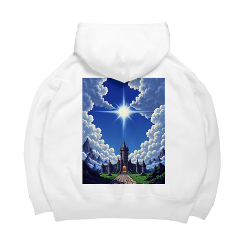 青空と城壁 1-2-250301 Big Hoodie