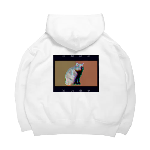 猫-NNSS-2019"undomesticated cat" Big Hoodie