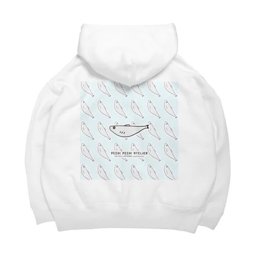 ししゃもがいっぱい Big Hoodie