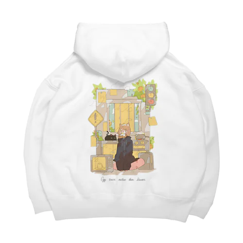 「金木犀とエッグトースト🍳」 Big Hoodie