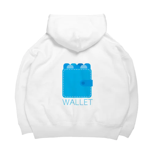 WALLET ビッグシルエットパーカー