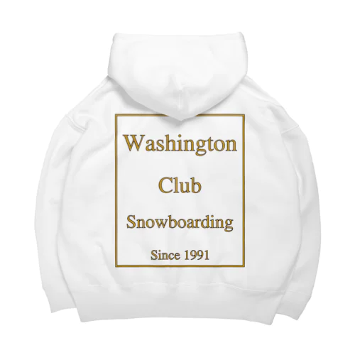 gold logo Big Hoodie