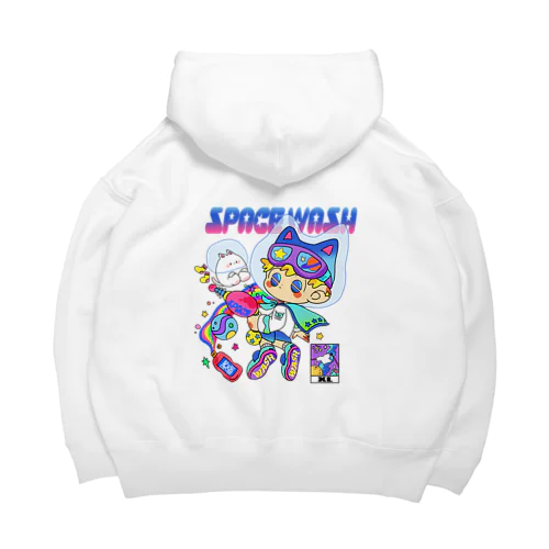 スペースウォッシュ Big Hoodie