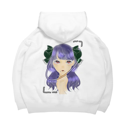 ギロリちゃん(白) Big Hoodie