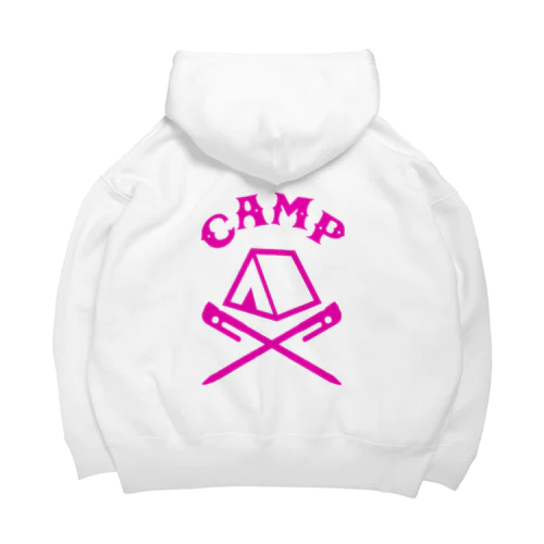 CAMP(ピンク) ビッグシルエットパーカー