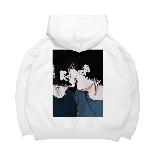 smoke Kiss Big Hoodie