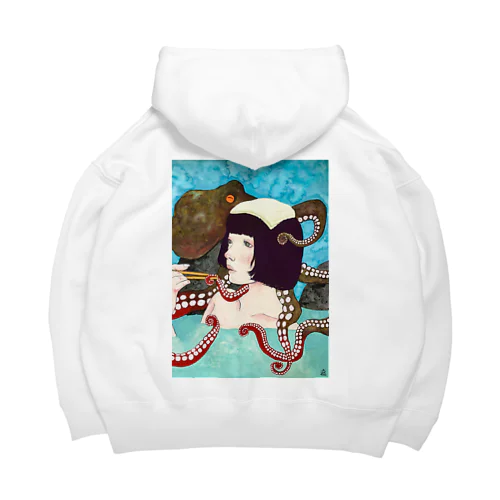 死闘！湯けむり女湯の乱 Big Hoodie