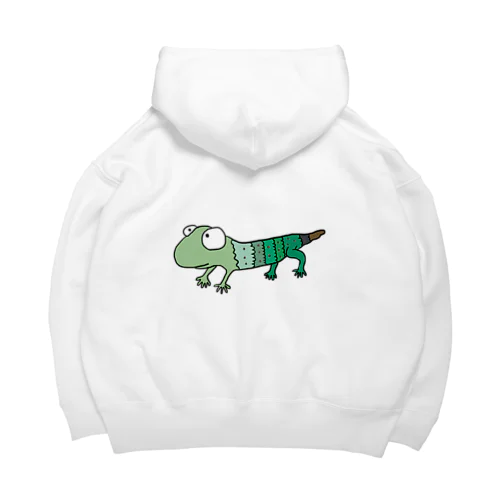 ヒョウモントカゲモドキ　緑っぽくしてみた Big Hoodie