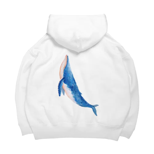 クジラ Big Hoodie