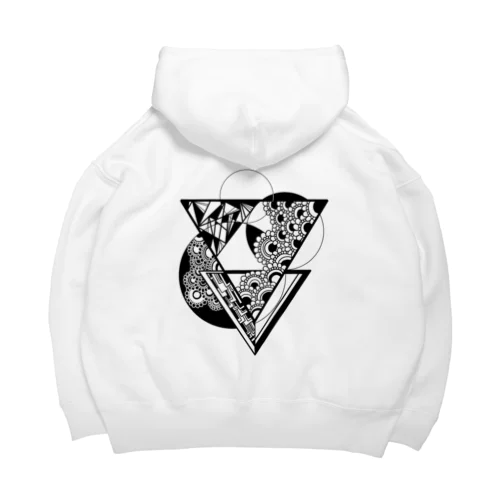 MEERR△トライアングル Big Hoodie