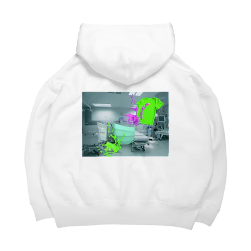 graphic hoodie ビッグシルエットパーカー