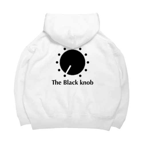 Knob series The Black knob2 ビッグシルエットパーカー