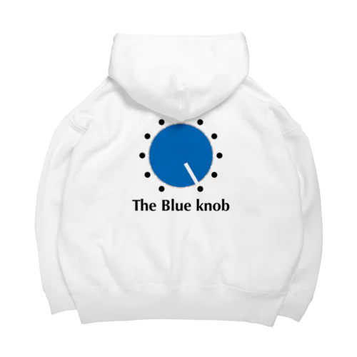 Knob series The Blue knob ビッグシルエットパーカー