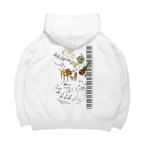 CatChips concert-鍵盤2 Big Hoodie