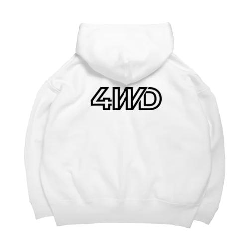 4WD ロゴ Big Hoodie