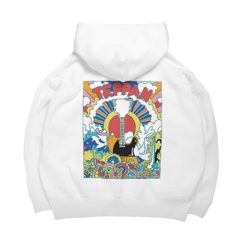 周年Tシャツ第3弾ビックシルエットパーカー背面プリント Big Hoodie