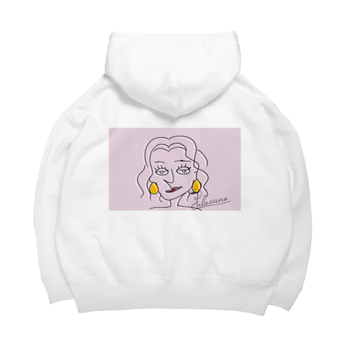 perm girl Big Hoodie