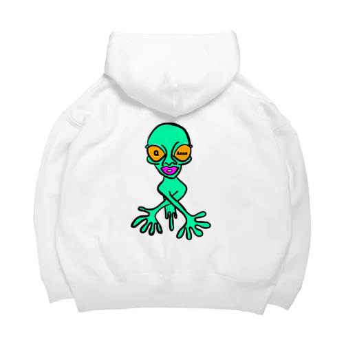 Qanon 宇宙人 Big Hoodie