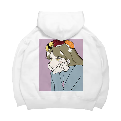 さっちゃんすしたべたい Big Hoodie