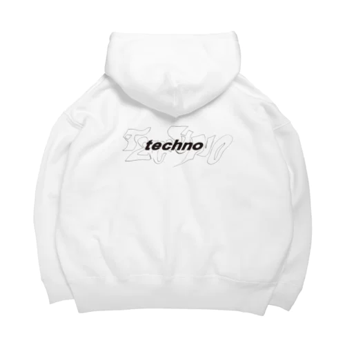 10_techno Big Hoodie