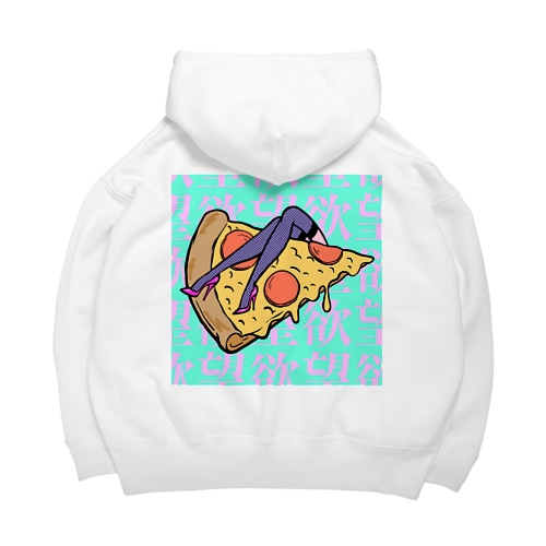 欲望のピザ🍕　GUILTY PLEASURE PIZZA HIGH HEEL Big Hoodie