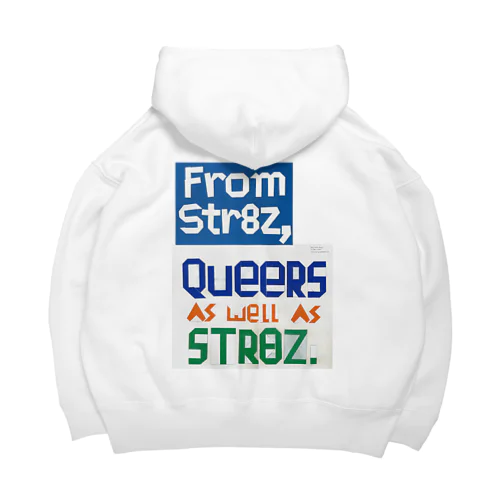 From Str8z, Queers as well as Str8z. ビッグシルエットパーカー