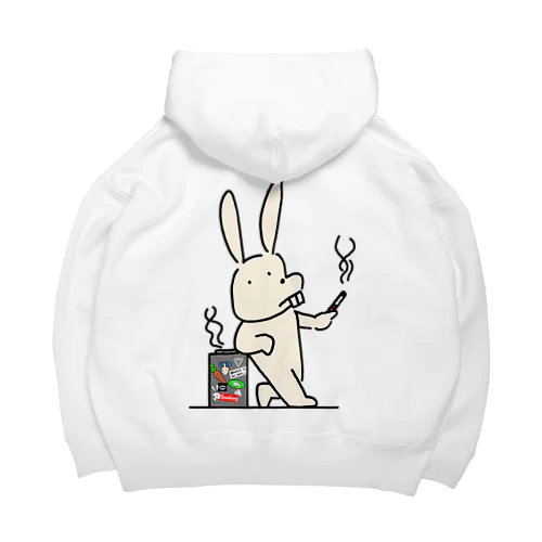 ウサギ ippuku Big Hoodie