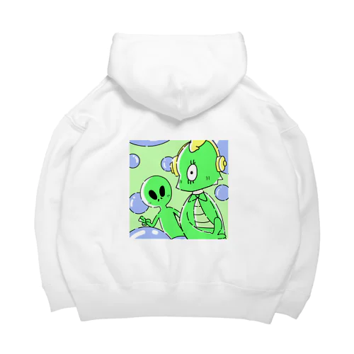 エイリアンくん Big Hoodie