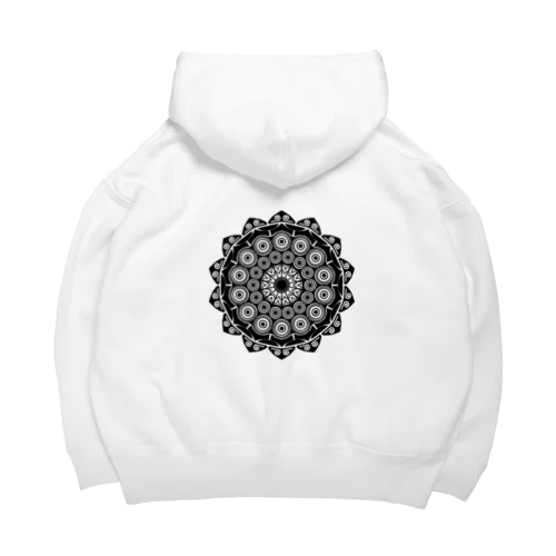 曼陀羅パーカー Big Hoodie