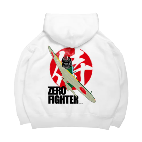 ZERO FIGHTER 空の侍 ビッグシルエットパーカー