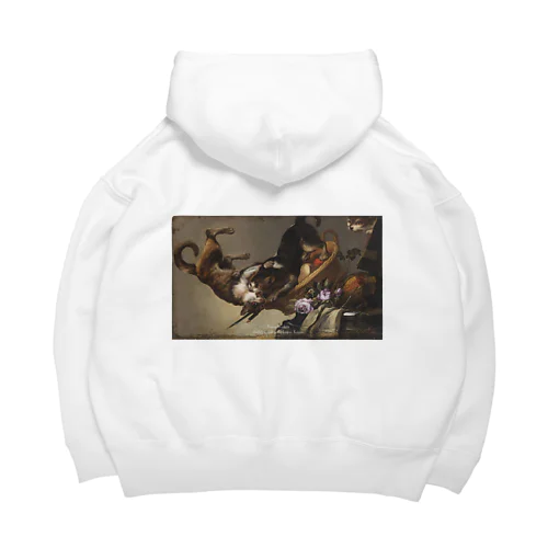 フランスとワークショップスナイダーズ  猫と戦う静物 Big Hoodie