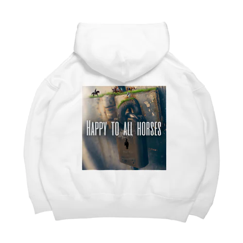 【引退馬支援企画】HAPPY TO ALL HORSES Big Hoodie