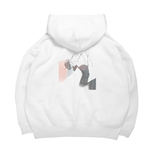 知らん顔おとこのこ Big Hoodie