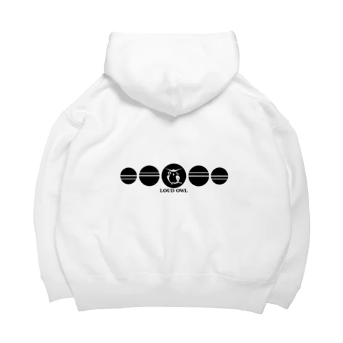 ビックシルエットパーカー　白 Big Hoodie