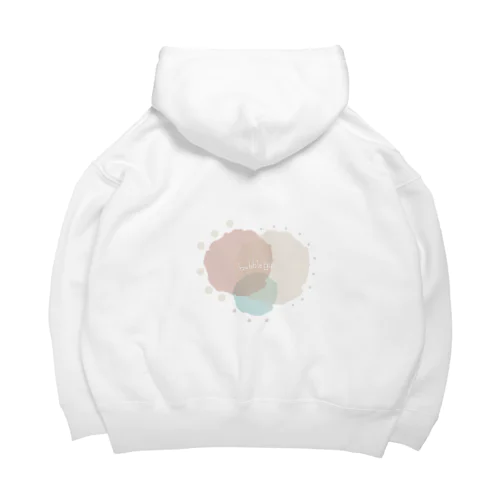 水彩bubble Big Hoodie