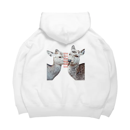 kiss shika katan Big Hoodie