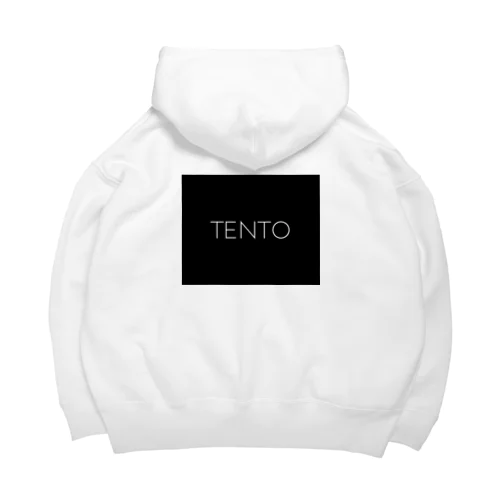 TENTO Logo【BLACK】01 Big Hoodie