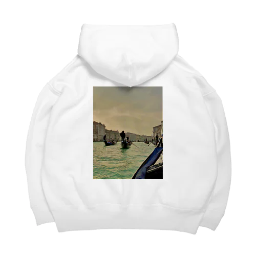 イタリア背面プリントパーカー Big Hoodie