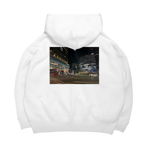 都会の喧騒 Big Hoodie