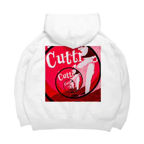 CUTTING EDGE RED Big Hoodie